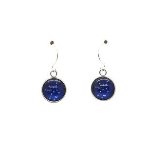 Blue Virgo Earrings